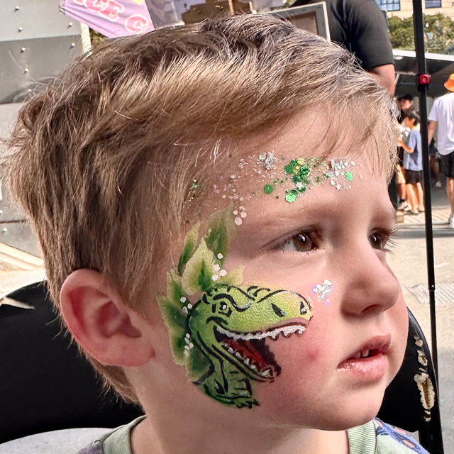 Our 1.5 hours face painting package